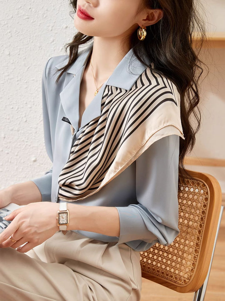 Fashion Long Sleeve Shirt - Black