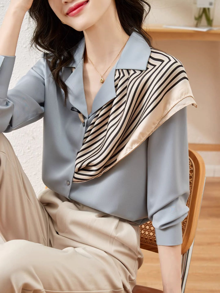 Fashion Long Sleeve Shirt - Black