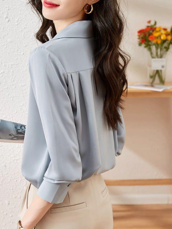Fashion Long Sleeve Shirt - Black