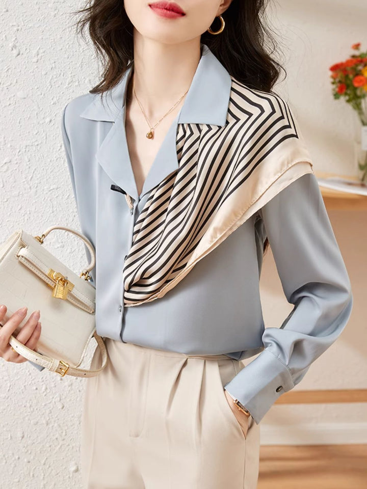 Fashion Long Sleeve Shirt - Black