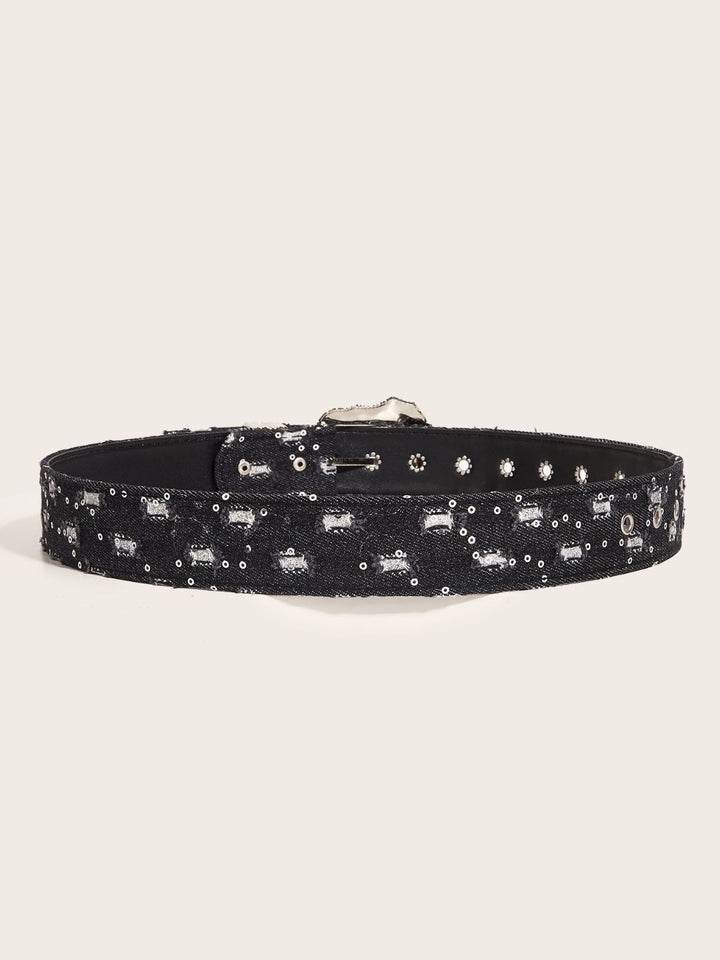 FLORAL WESTERN BELT