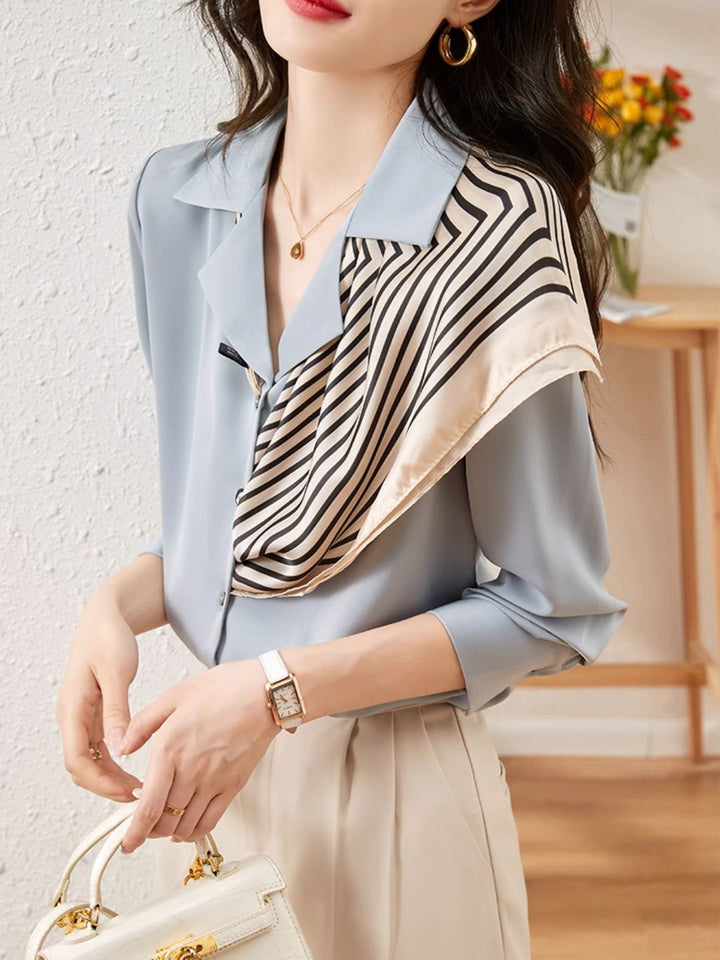 Fashion Long Sleeve Shirt - Black