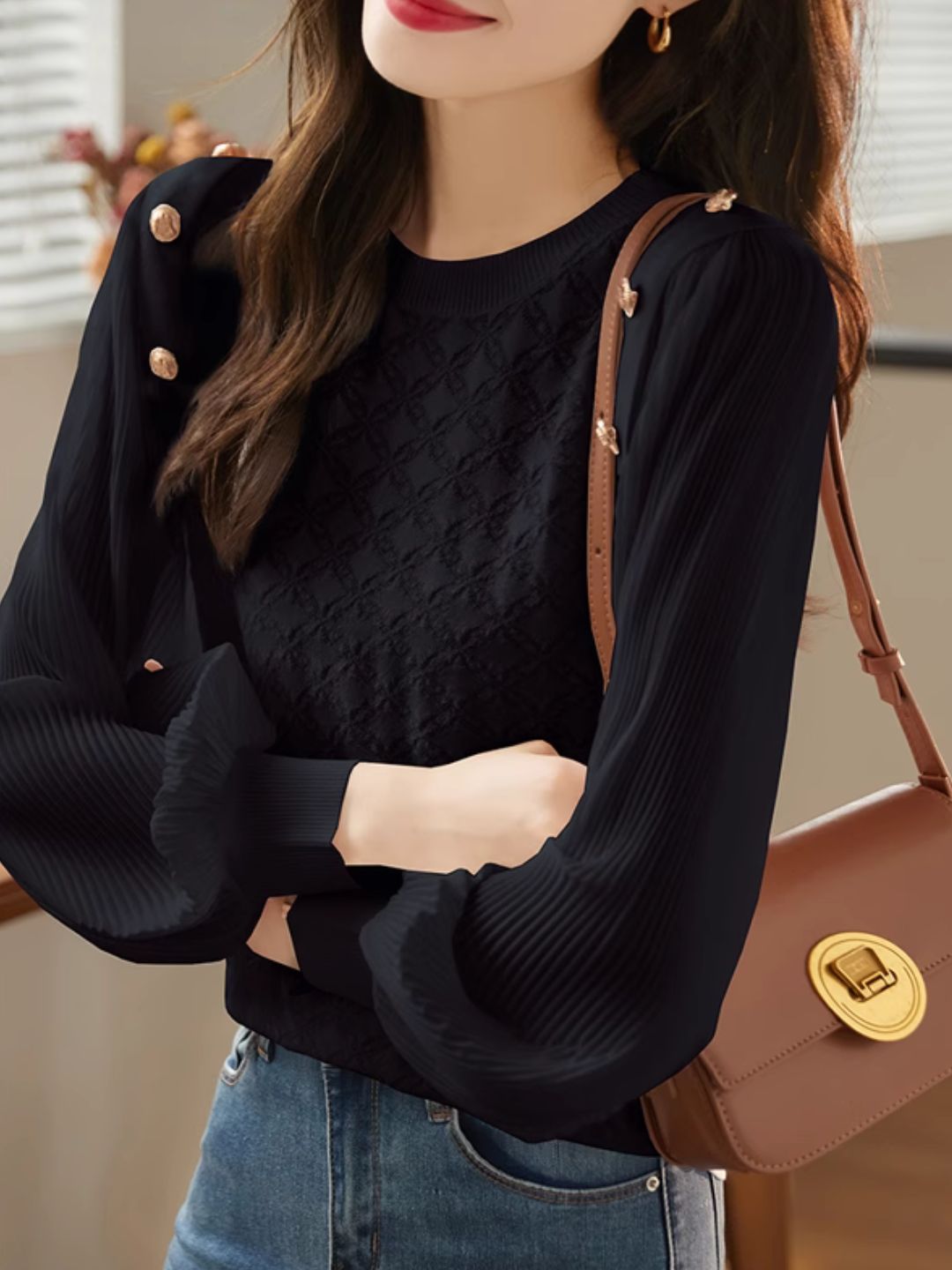 Loose Chiffon Shirt