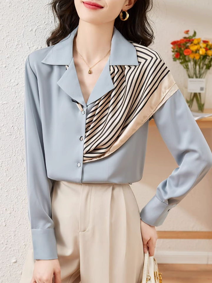 Fashion Long Sleeve Shirt - Black
