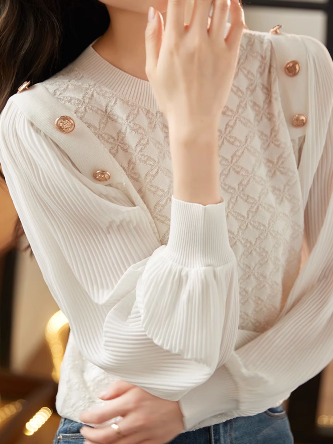 Loose Chiffon Shirt