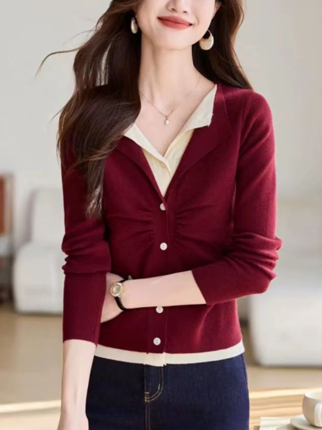 Layered Sweater