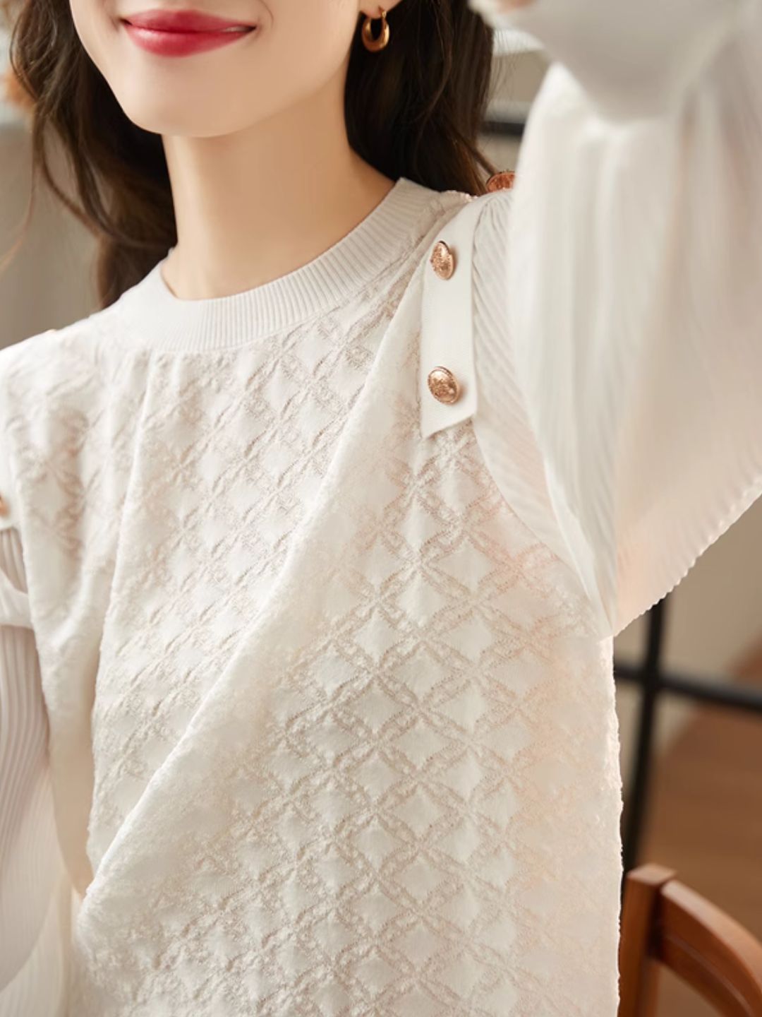 Loose Chiffon Shirt