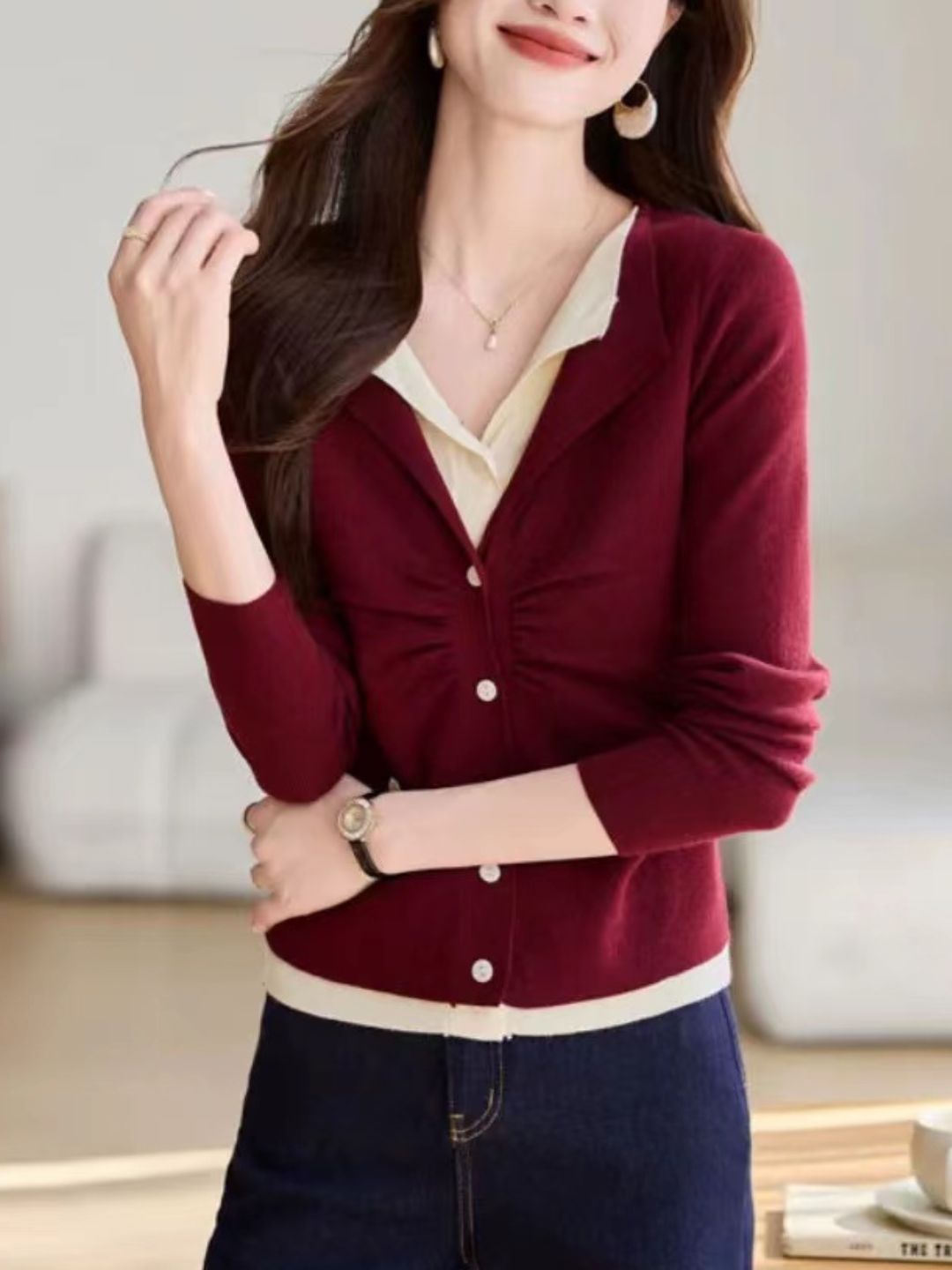 Layered Sweater