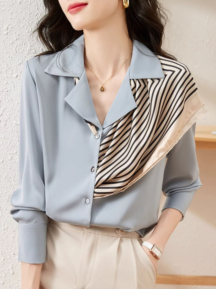 Fashion Long Sleeve Shirt - Black